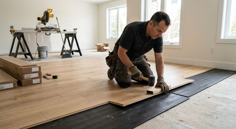 Engineered Wood Installation in Perrysburg, OH