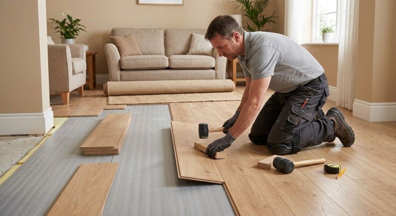 Laminate Floor Installation in Berkey, OH