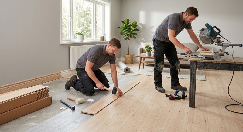 Laminate Floor Installation in Blissfield, MI