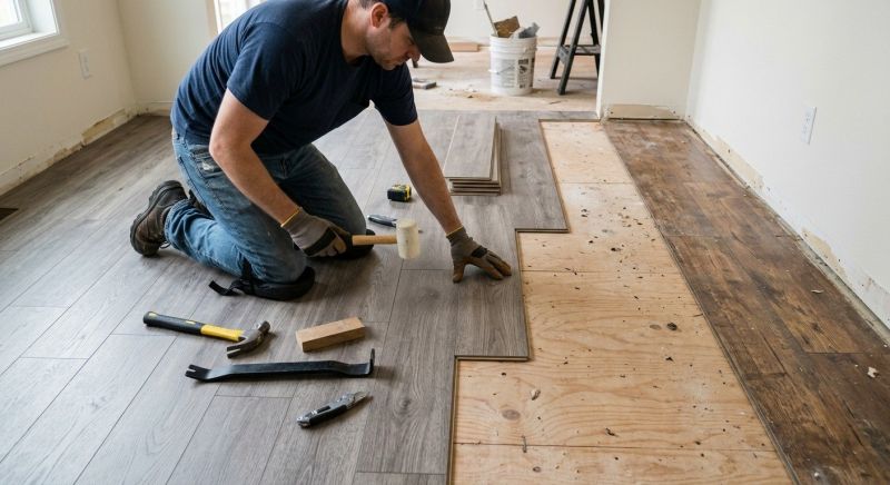 Laminate Floor Installation in Bowling Green, OH