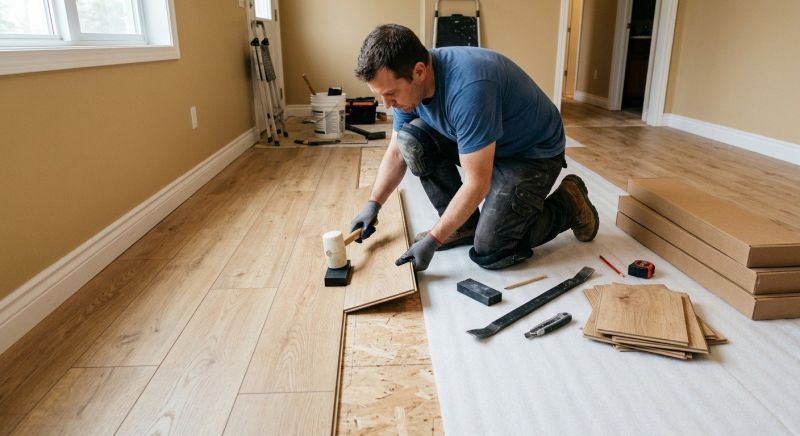 Laminate Floor Installation in Perrysburg, OH