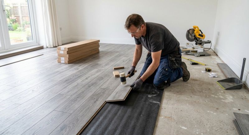 Laminate Floor Installation in Maumee, OH