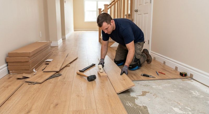 Laminate Floor Replacement in Holland, OH