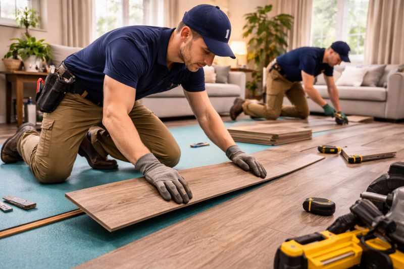 Laminate Floor Replacement in Perrysburg, OH