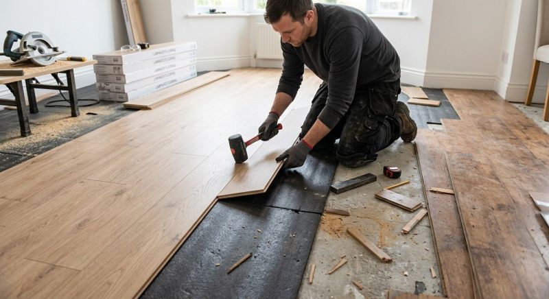 Laminate Floor Replacement in Temperance, MI