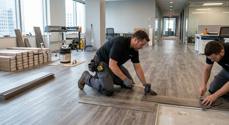 Linoleum Floor Installation in Berkey, OH