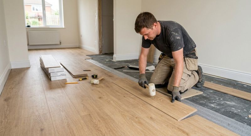 Linoleum Floor Installation in Maumee, OH
