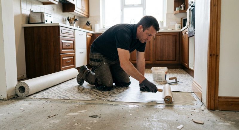 Linoleum Floor Installation in Swanton, OH