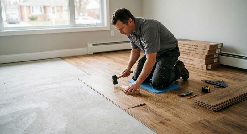 Linoleum Floor Installation in Sylvania, OH