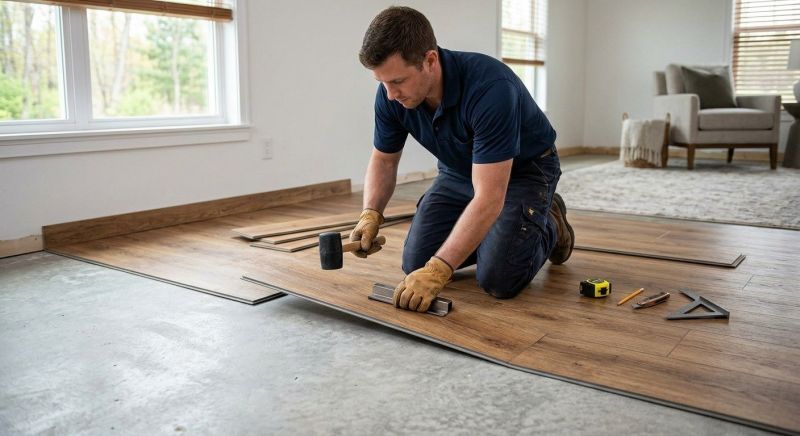 Luxury Vinyl Tile Installation in Holland, OH