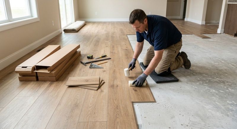 Luxury Vinyl Tile Installation in Temperance, MI