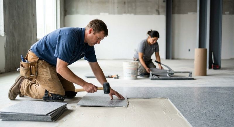 Lvt Flooring Installation in Genoa, OH