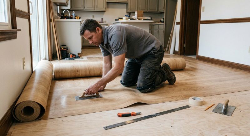 Sheet Flooring Installation in Perrysburg, OH