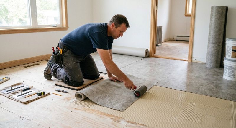 Sheet Vinyl Installation in Curtice, OH
