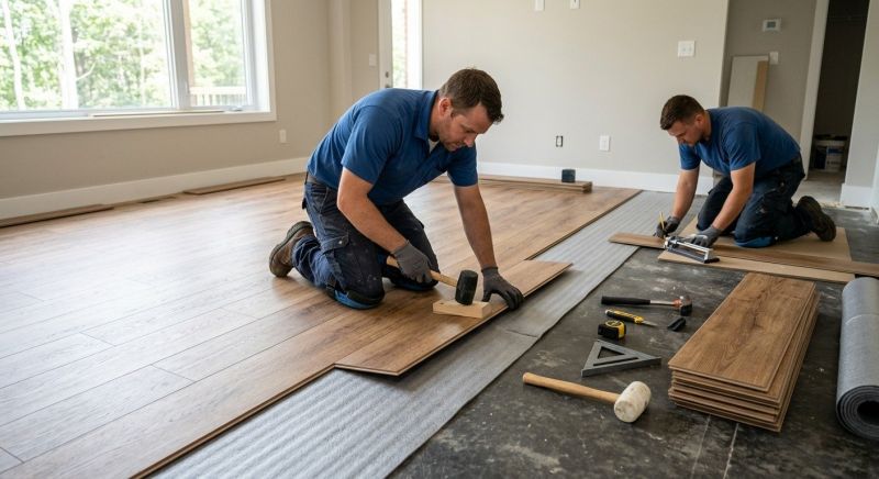 Vinyl Flooring Installation in Genoa, OH