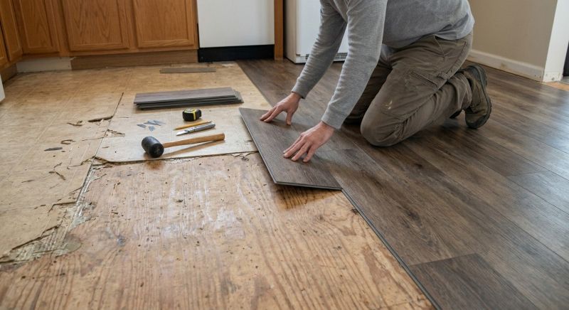 Vinyl Flooring Installation in Oak Harbor, OH