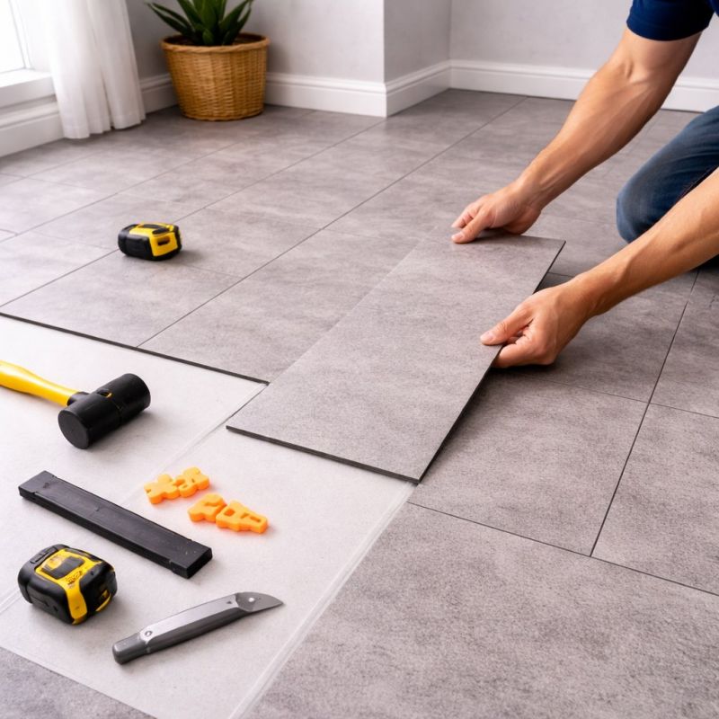Vinyl Tile Installation in Perrysburg, OH